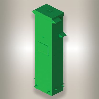 Ranger Fee Box, Metal, In-Ground Mount product Image
