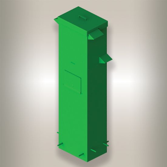 Ranger Fee Box, Metal, In-Ground Mount product Image