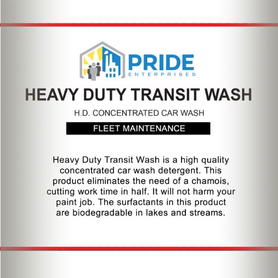 Heavy-Duty Transit Wash, Concentrated Car Wash Product Image