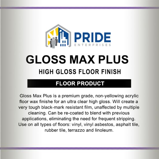 Gloss Max Plus, Floor Finishes (High 20%) Product Image