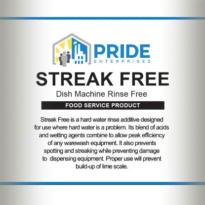 Streak Free, Dish Machine Rinse Additive Product Image
