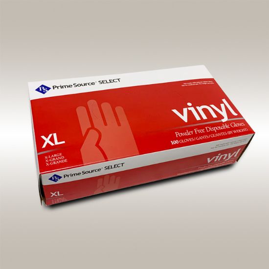 Gloves,Box,Vinyl,Non-Powder,X-Large,Clear,100/bx