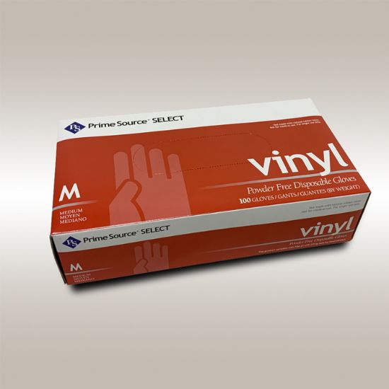Gloves,Box,Vinyl,Non-Powder,Medium,Clear,100/bx