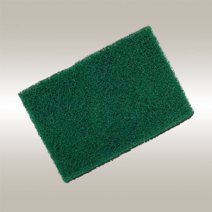 Pad,Scrub,Heavy Duty Scouring,Green,6"x9",60/cs