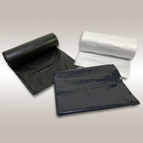 Trash Can Liners,55-60 Gallon,Black,38"x58",3 mil,50 Bag