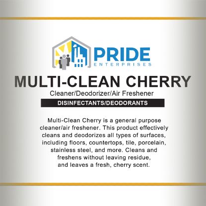 Multi-Clean Cherry, Cleaner/Deodorizer