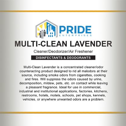 Multi-Clean Lavender, Cleaner/Deodorizer