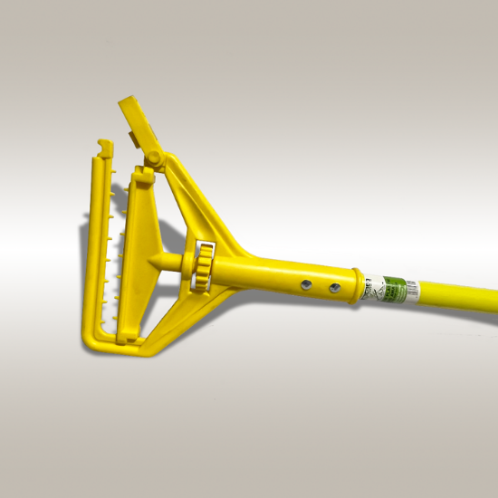 Handle, Mop, Quick Change Plastic Head, Fiberglass, 60" x 15/16"