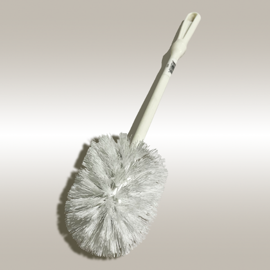 Brush, Plastic, Bowl, 16-1/2", Poly Bristles, Spiral, N-Metal