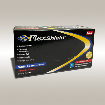 Gloves, Box, Nitrile, Non-Powder, Medium, Blue, 100/bx