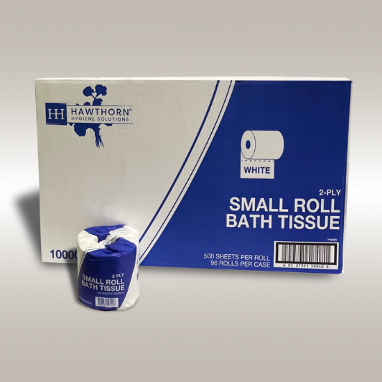 Toilet Tissue, 2-Ply, 4.5"x3.8", 500 sheets, 96 Rolls/cs