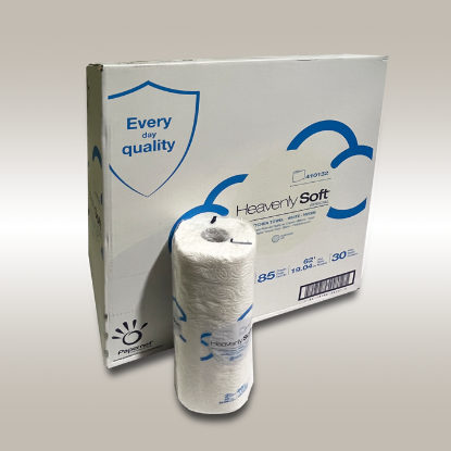 Towel, Paper, Roll, Kitchen, 11" x9", 84 Sheet, White, 30 Rolls/cs