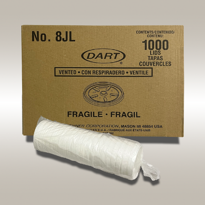 Cup Lid, Plastic, 1000/8 oz