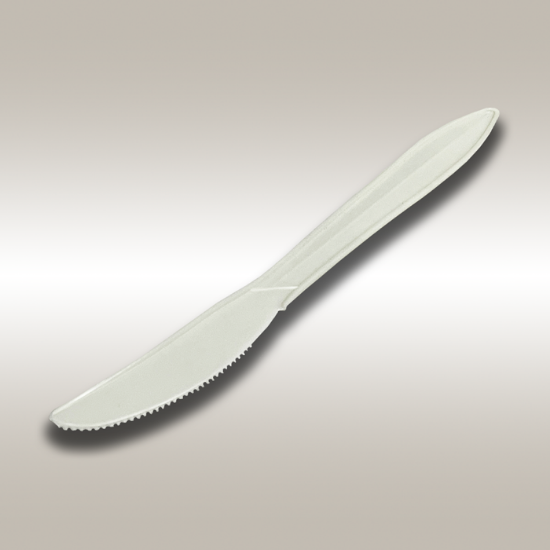 Utensil, Knife, Mediumweight, White, 1000 ct