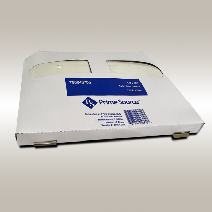 Toilet Seat Cover, Half-Fold, 250/pk