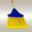 Picture of Broom,CS,Angle,Non-Metal,Nylon,12/Small,w/48"x7/8" Handle